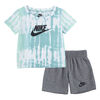Ensemble T-shirt et Shorts Nike - Gris Mélange  