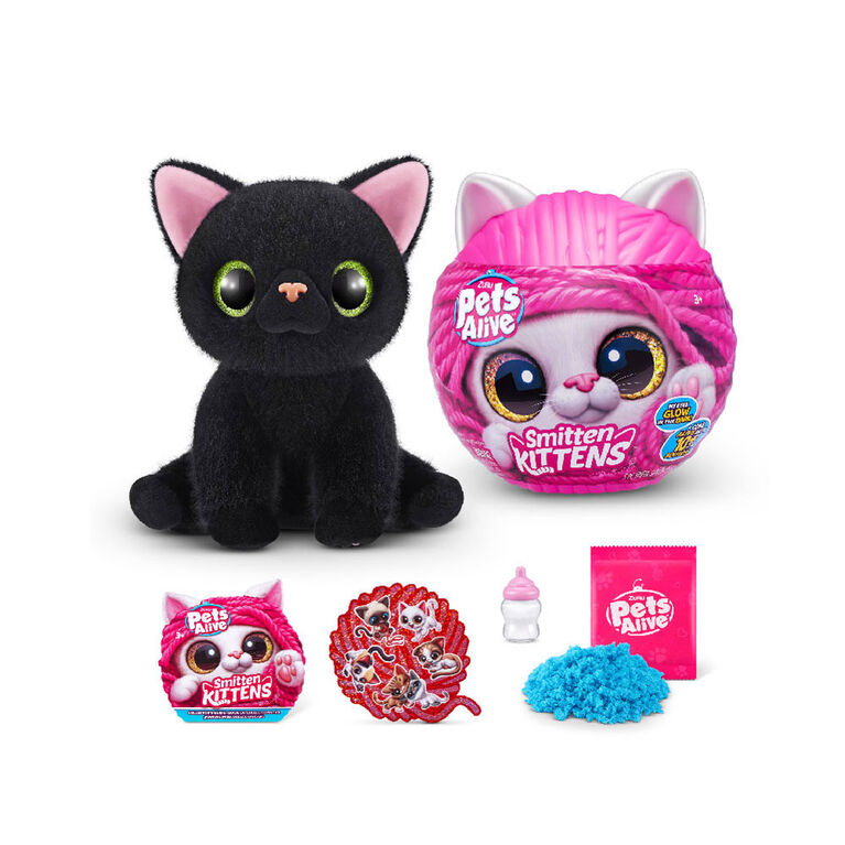Pets Alive Smitten Kitten Interactive Plush By Zuru : Target