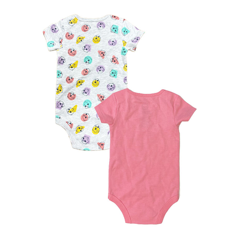 CoComelon – Combinaison pyjama ensemble deux pièces – Rose – Taille 3 à 6 mois – Exclusif à Toys R Us