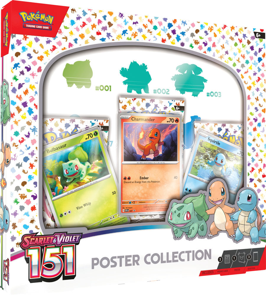 Pokemon Scarlet and Violet 151 - Poster Collection Box - English