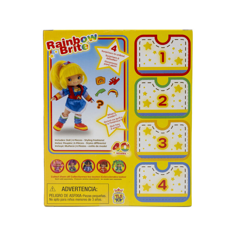 Hard to Find Rainbow Brite Doll, Hallmark Rainbow Brite. Rainbow Brite  Fabric Panel. Rainbow Brite Fabric, Sold Separately. New Old Stock. -   Canada