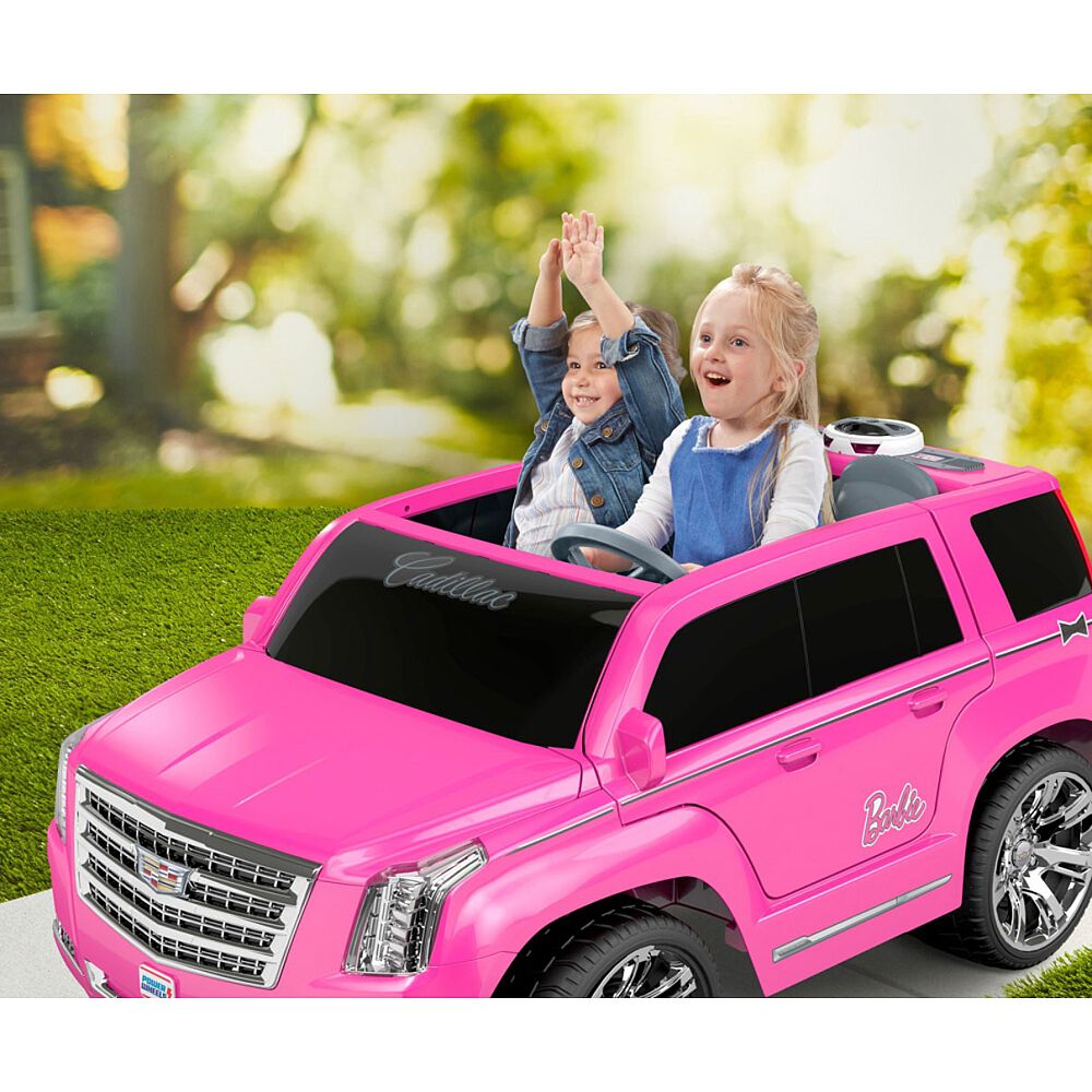 power wheels barbie pink cadillac escalade
