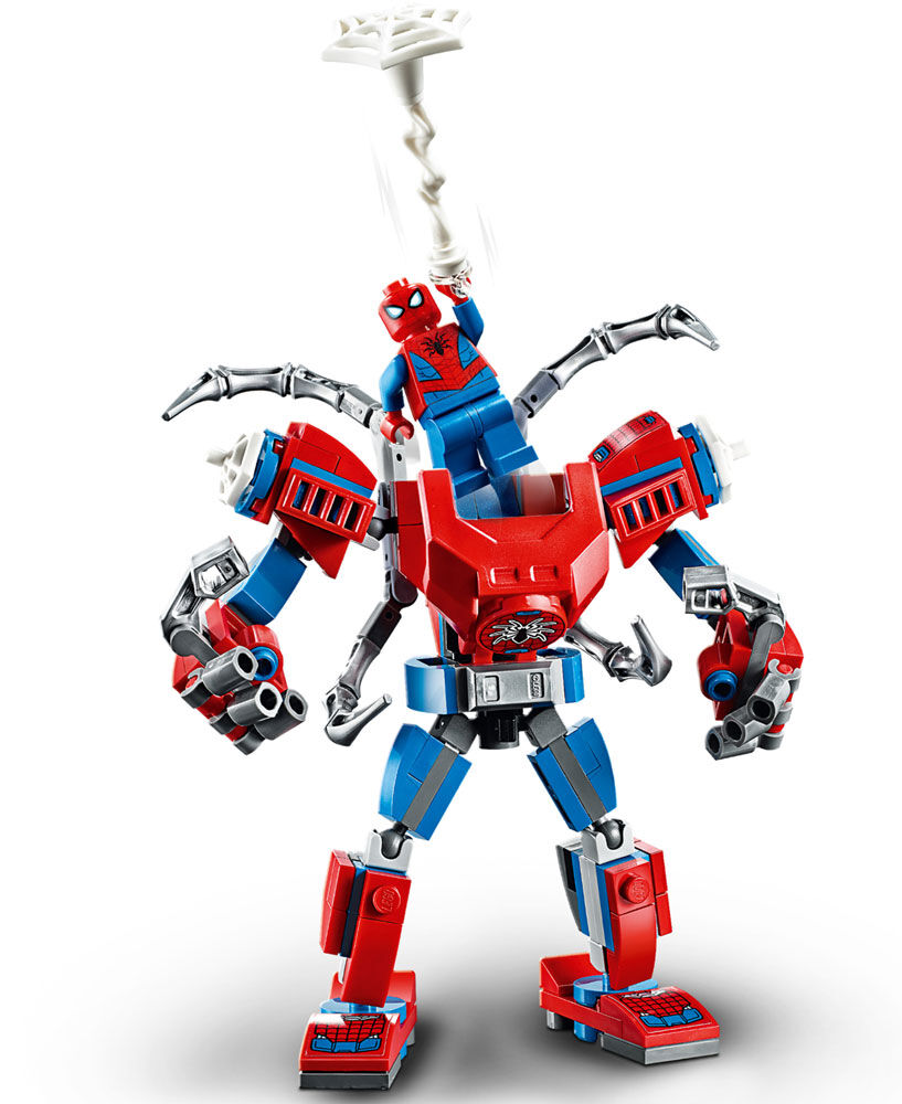 lego robot spiderman