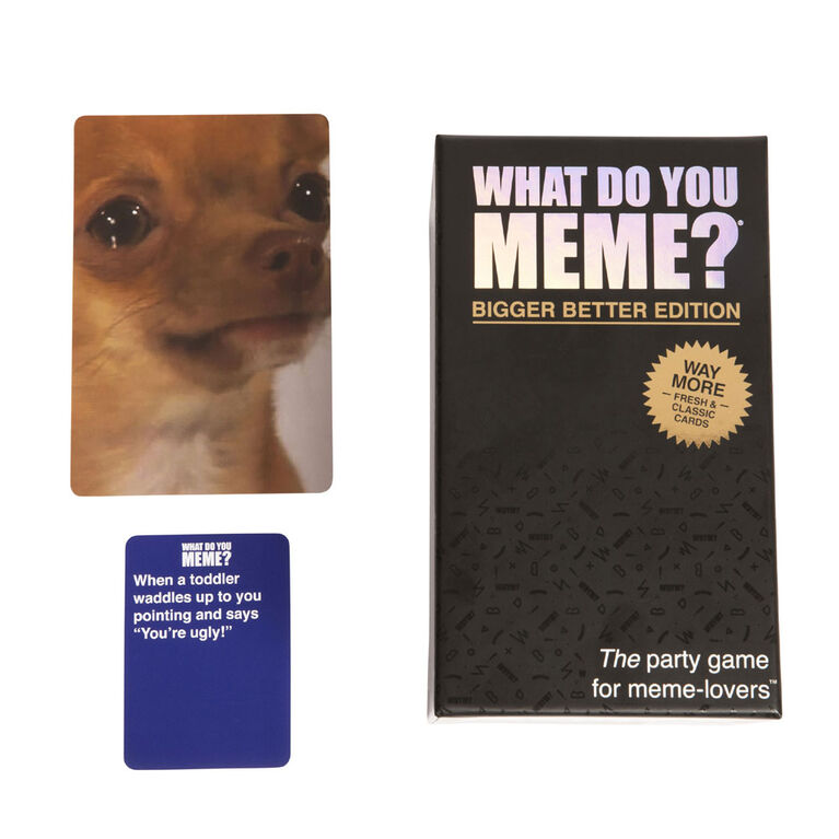 What Do You Meme? Bigger Better Edition Party Game - Shop Games at