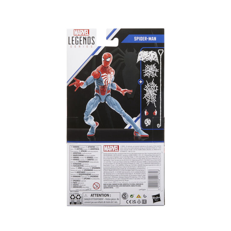 Marvel Legends Gamerverse Spider-Man, Marvel's Spider-Man 2 6-Inch Action Figures