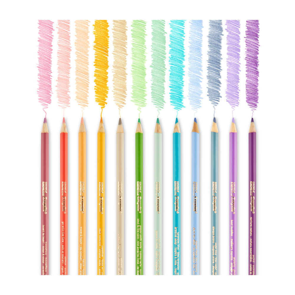 Crayola Colors of Kindness Coloured Pencils, 12 Count | Toys R Us