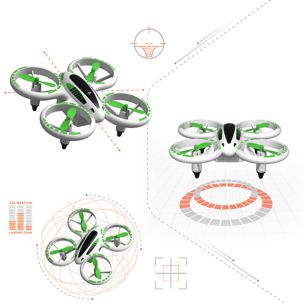 Sharper image 2024 glow drone