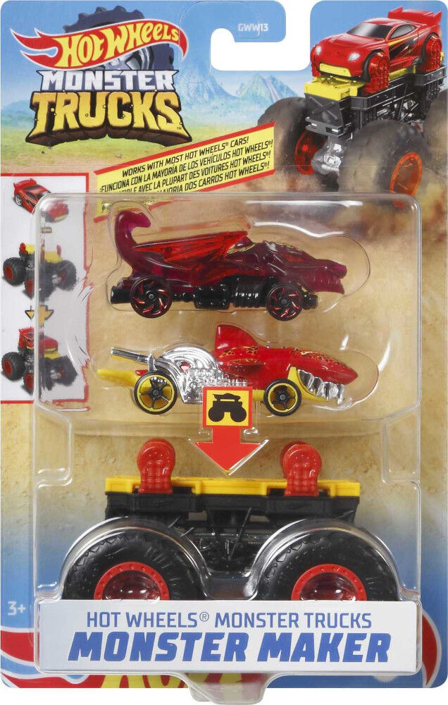 Hot Wheels Monster Trucks Monster Maker Pack