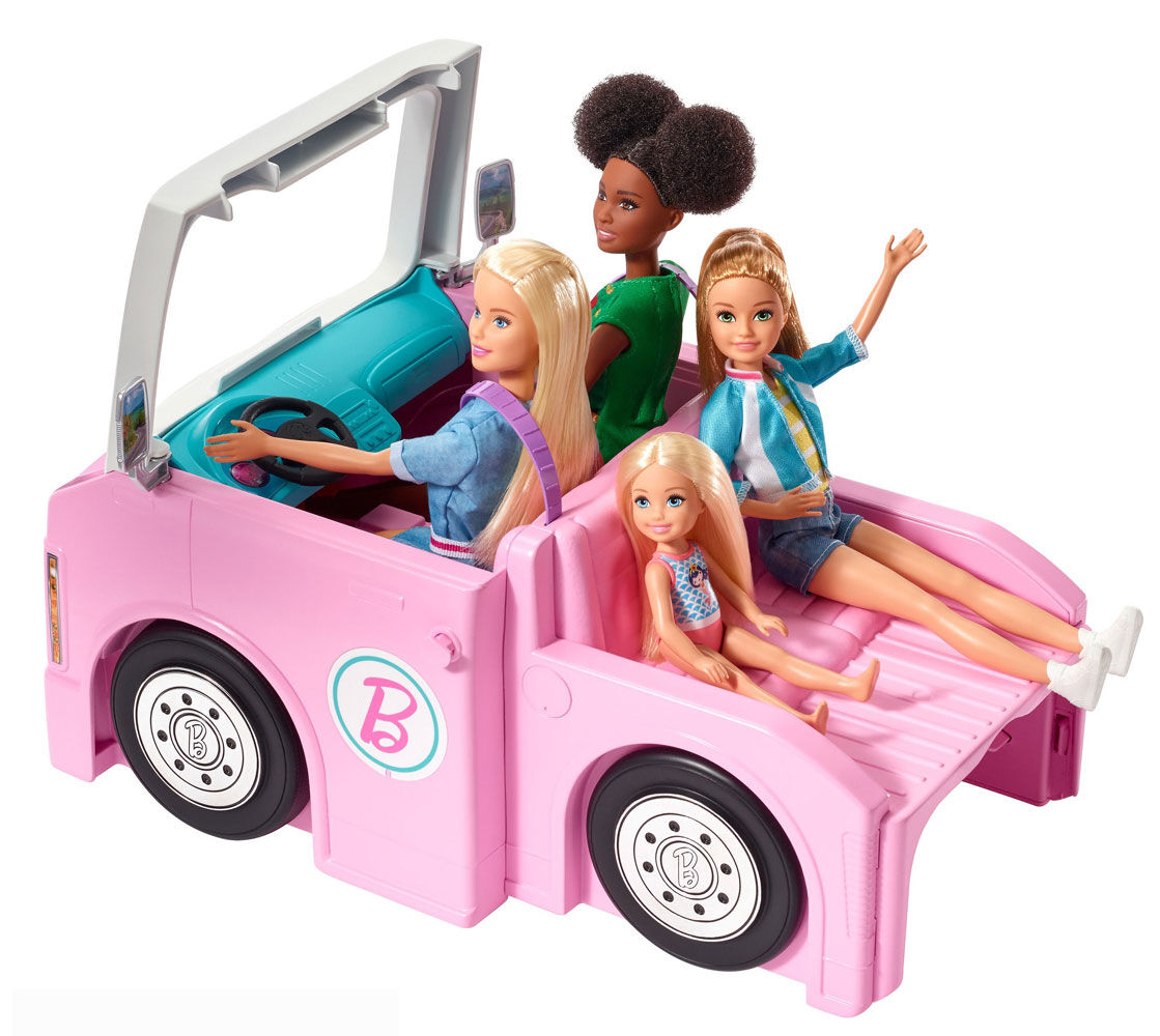 barbie van ride on