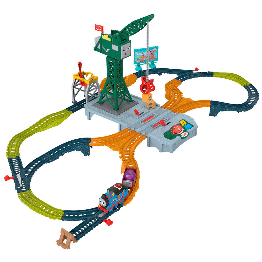 Thomas Friends Talking Cranky Delivery Train Set Toys R Us Canada