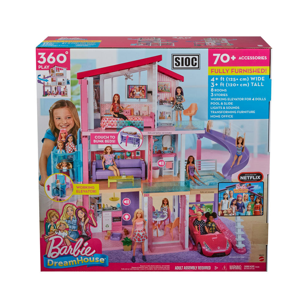barbie slide and spin puppy pool