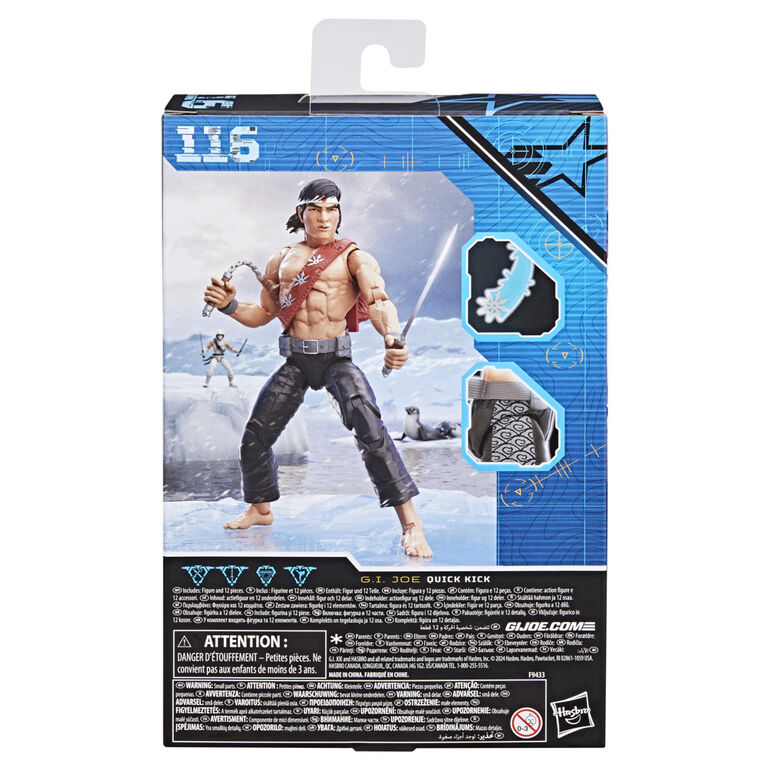 G.I. Joe Classified Series, figurine 116 Quick Kick