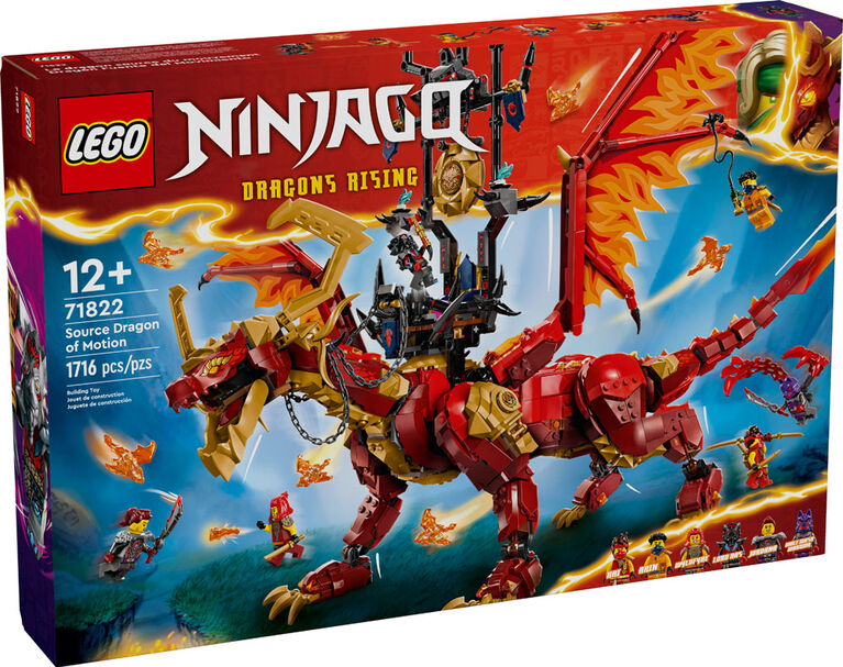 LEGO NINJAGO Source Dragon of Motion Ninja Playset, 71822