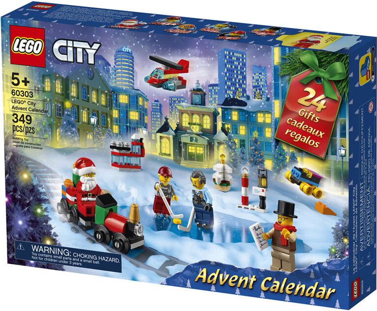 LEGO City Le calendrier de l'Avent 60303 (349 pièces)