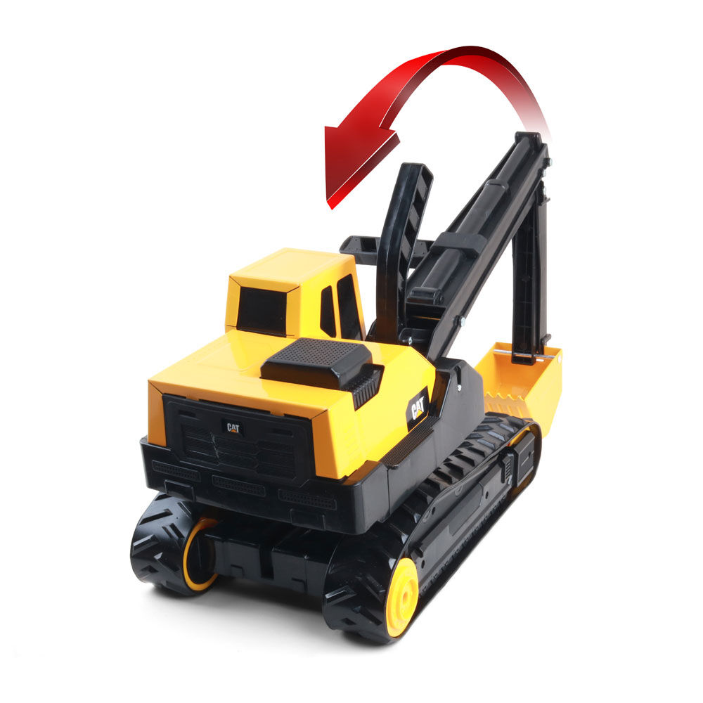 steel toy excavator