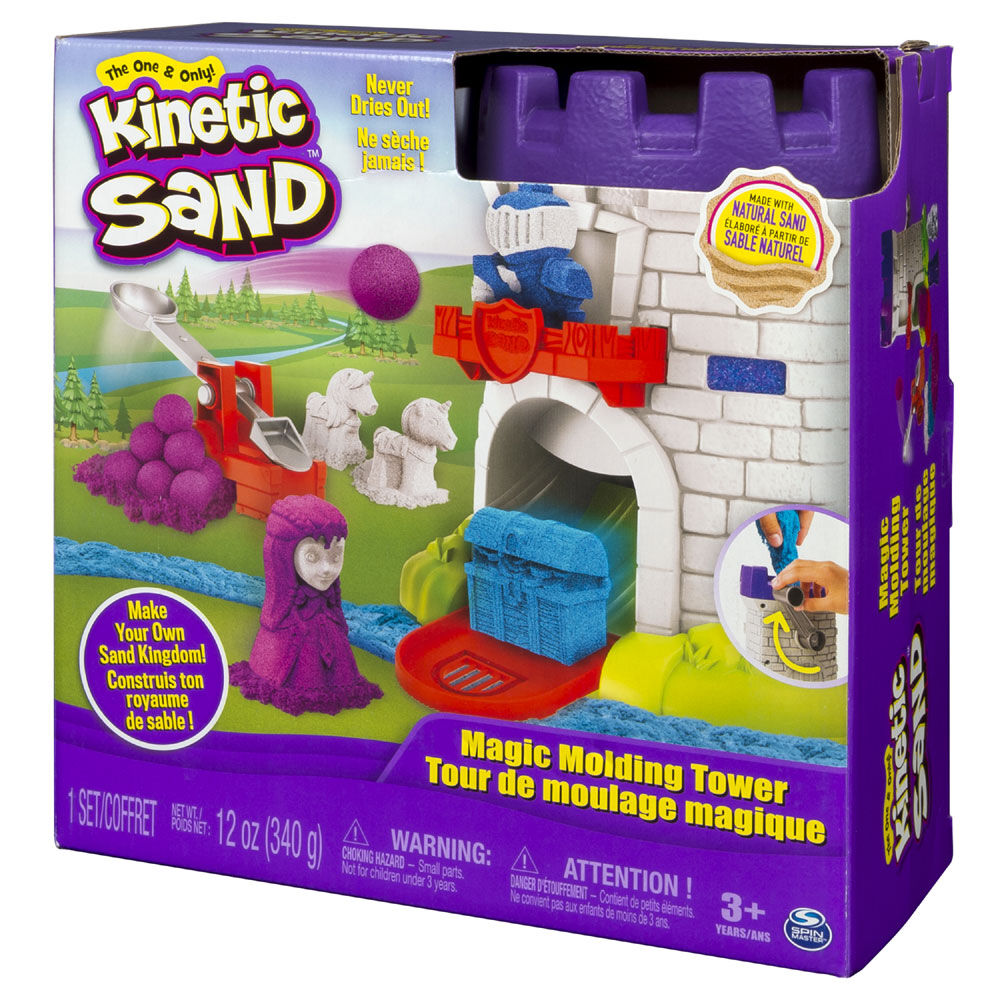 kinetic sand magic moulding tower