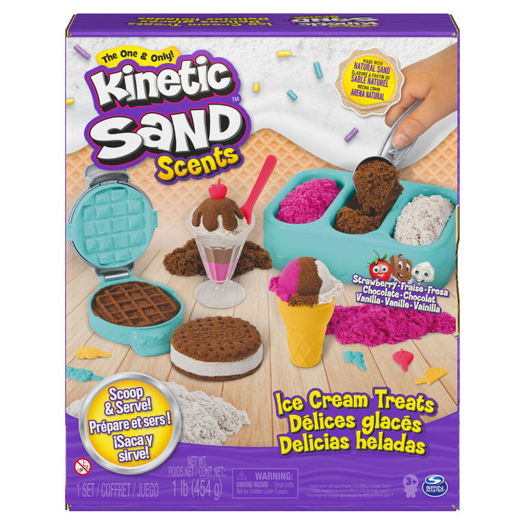 KINETIC SAND ICE CREAM TREATS PLAYSET - The Toy Insider