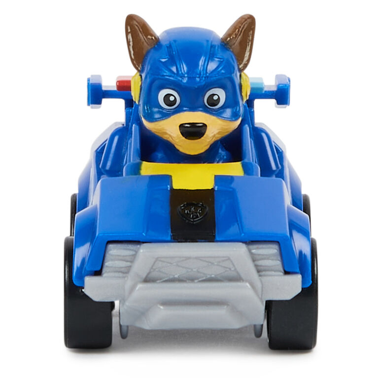PAW Patrol: The Mighty Movie, Pup Squad Racers Collectible Chase, Mighty Pups Toy Cars