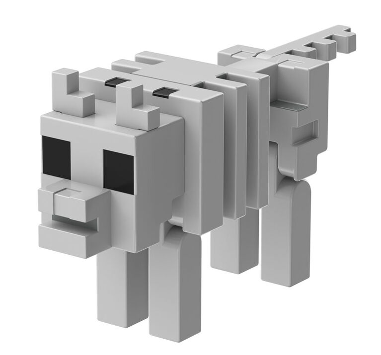 Minecraft Biome Builds Skeleton Wolf Figure Toys R Us Canada