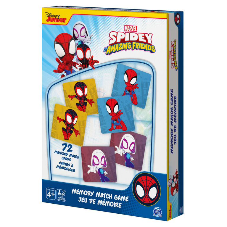 Jeu de memory enfant - Spiderman - en ligne et gratuit