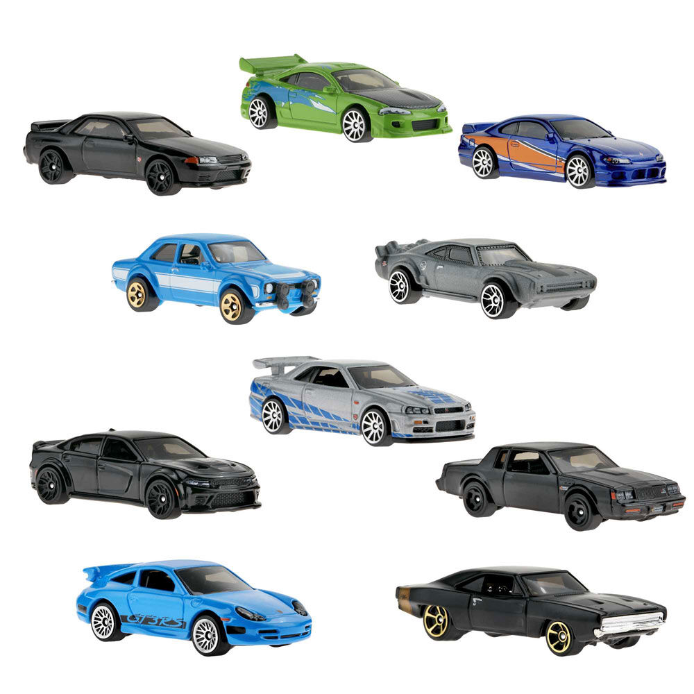 Hot Wheels Fast and Furious Themed 10-Pack | Toys R Us Canada