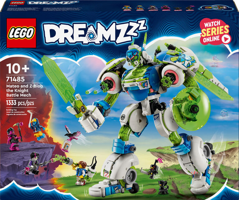 LEGO DREAMZzz Mateo et le robot de combat Z-Blob le chevalier Jouet de robot 71485