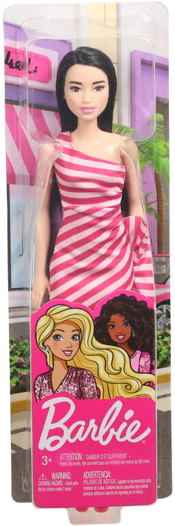Barbie Glitz Doll, Pink Stripes