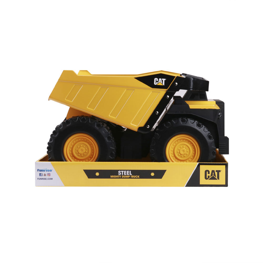 cat construction steel toy dump truck