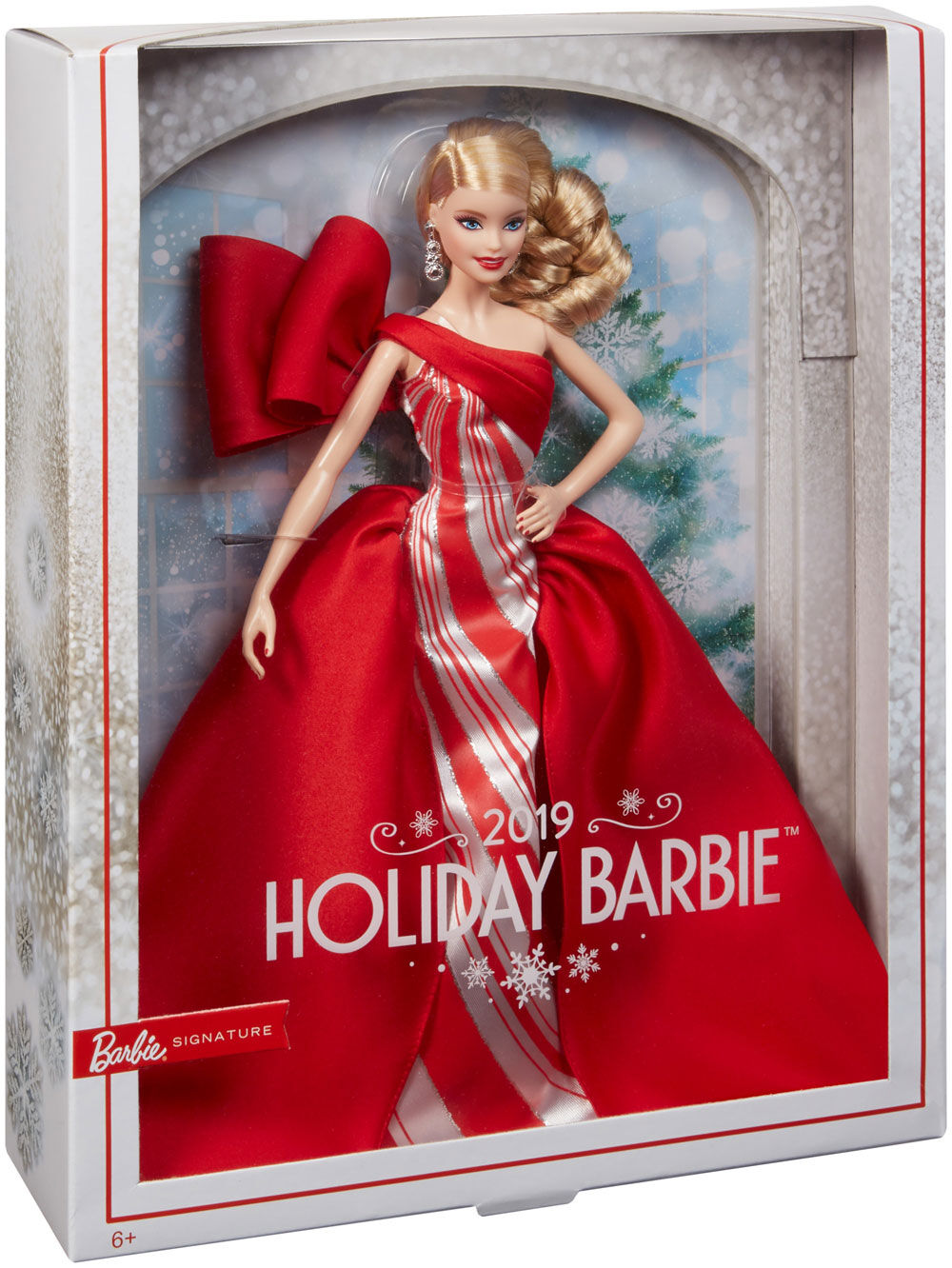 what year did the first holiday barbie come out