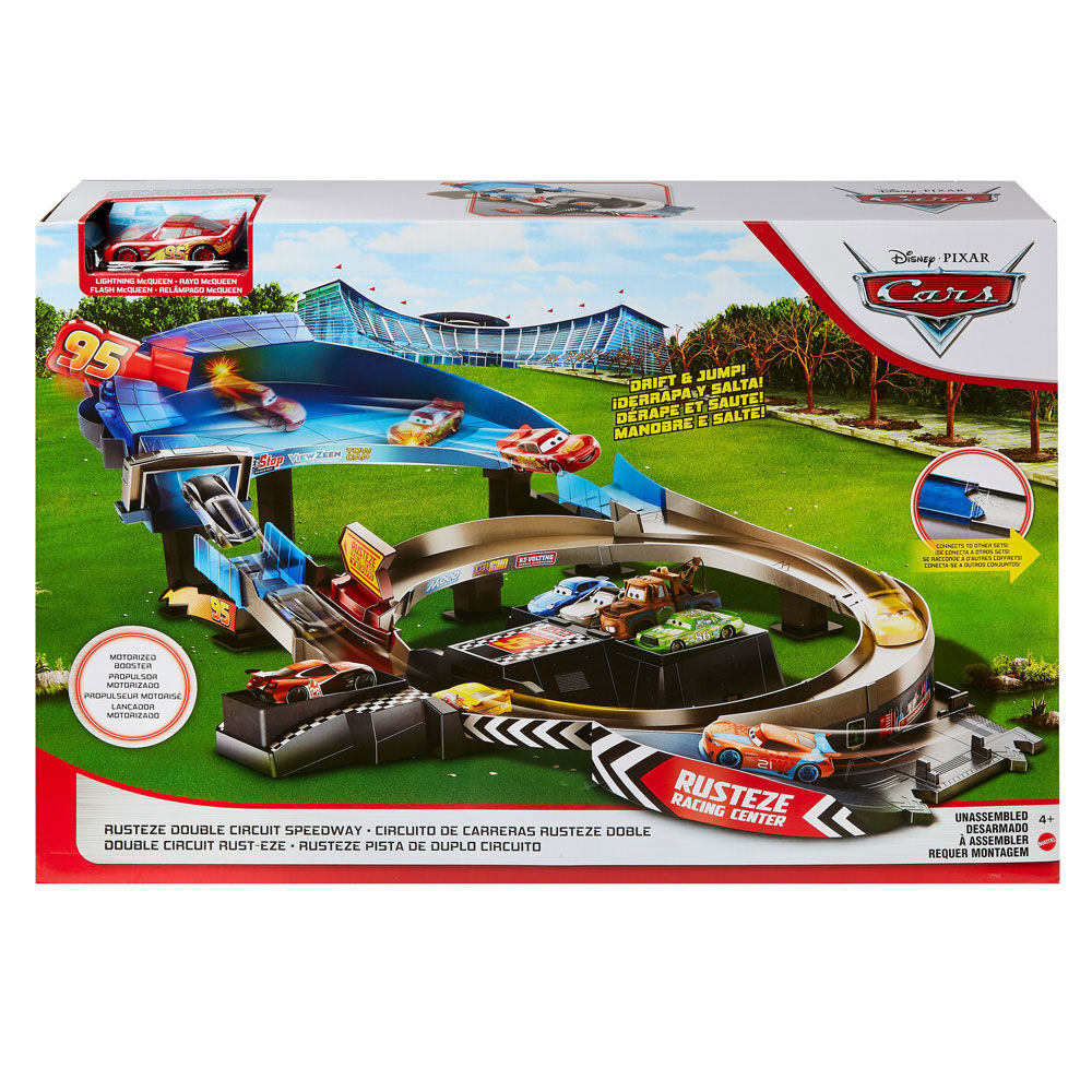 Disney Pixar Cars Rusteze Double Circuit Speedway