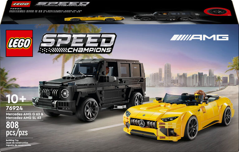 LEGO Speed Champions Mercedes-AMG G 63 et Mercedes-AMG SL 63 76924