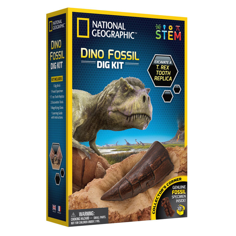 Ntional Geographic - Kit de fouille Fossile Dino
