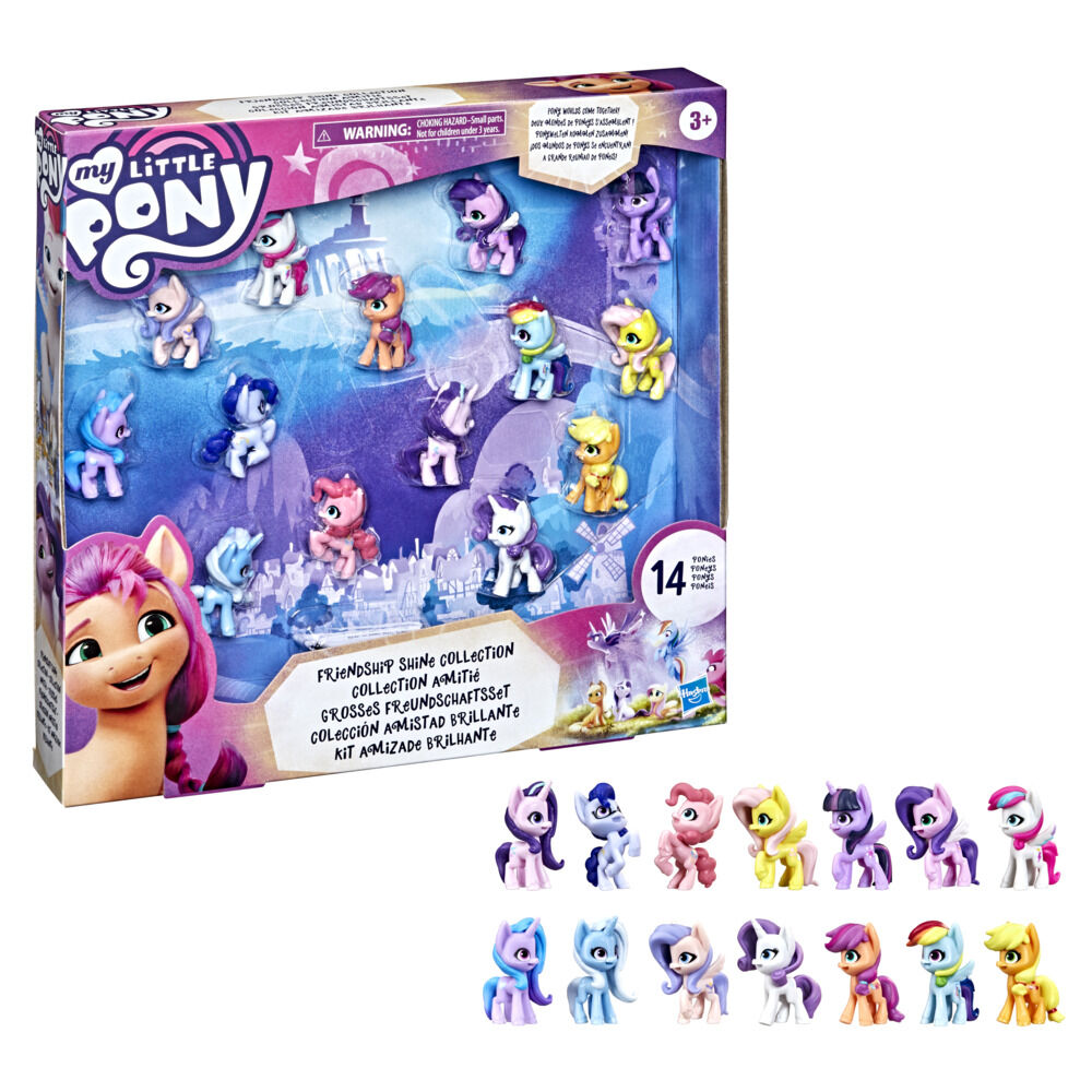 Hasbro My Little Pony 2 Mini Figures Lot of 8 (Friendship Is Magic