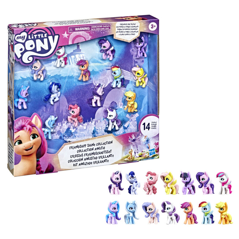 My Little Pony, Pack d'activité comprenant 7 puzzles en bois de 12, 16 et  24 pièces, pour les enfants à partir de 4 ans 
