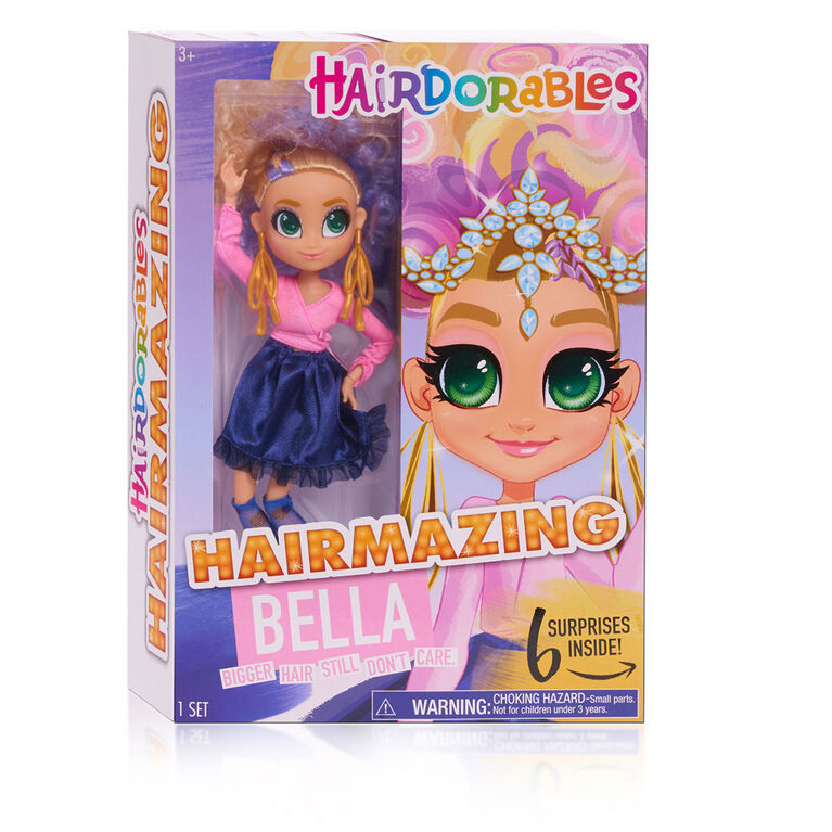 Poupée Hairdorables à la Mode aux Cheveux Magnifiques - Bella