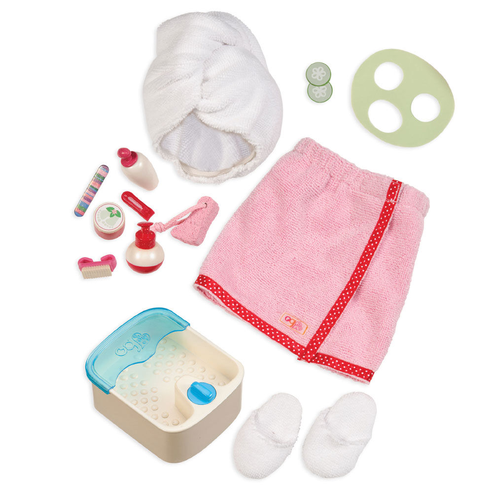 Our Generation Sp Aaaah Day Spa Accessories for 18 inch Dolls