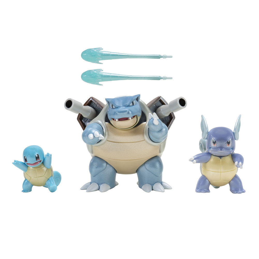 Pok mon Select Evolution Multipack Squirtle 3 Wartortle