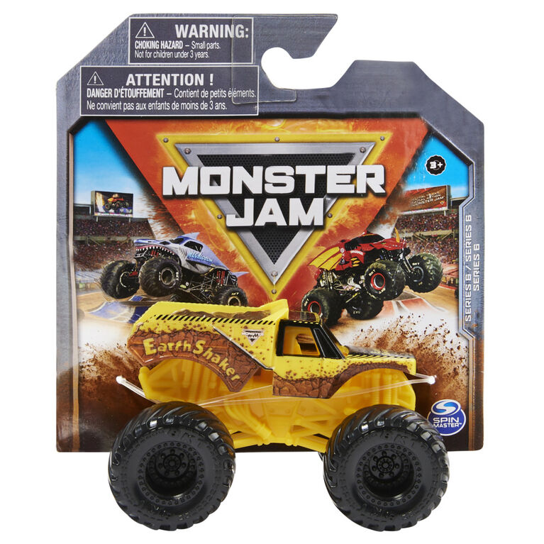 Monster Jam, Official EarthShaker Monster Truck, 1:70 Scale