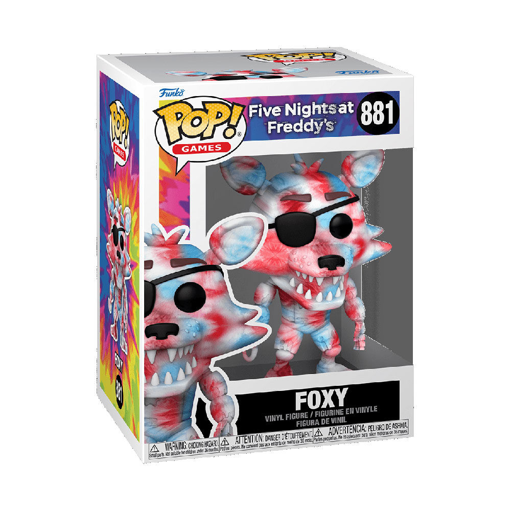 POP! Foxy the Pirate in Tie-Dye - Five Nights at Freddy's