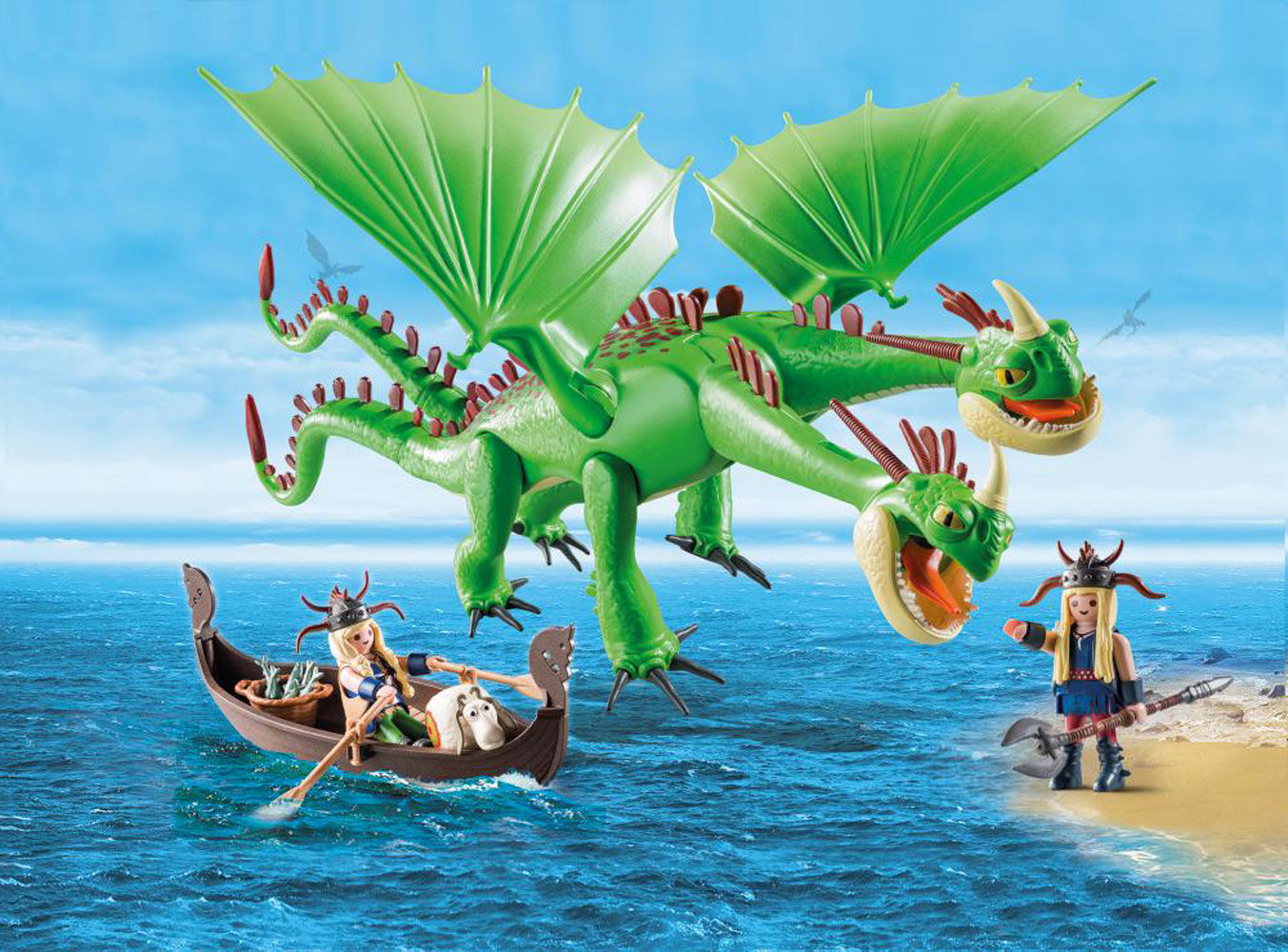 how to train your dragon toys playmobil