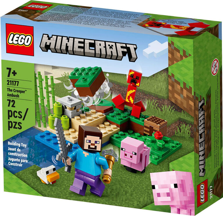 Lego Minecraft The Creeper Ambush 21177