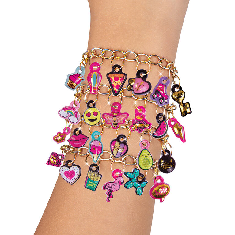 Juicy Couture Official Charm Bracelet Rainbow Charm Bracelet
