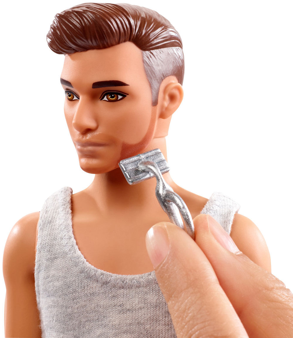 barbie shaving ken
