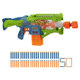 Nerf Elite Jr Explorer Easy-Play Blaster, Easy to Hold and Load and Blast,  8 Nerf Elite Darts, Toy Foam Blasters