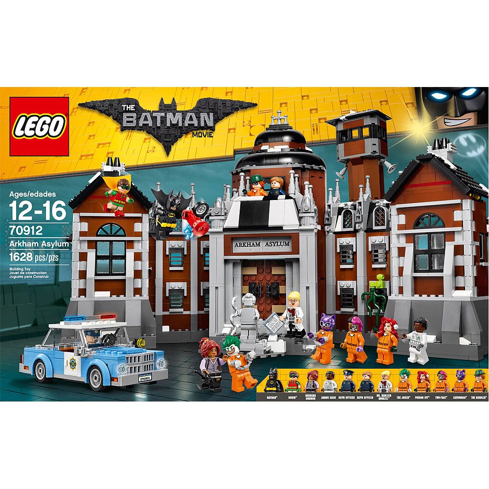 lego batman movie arkham asylum 70912