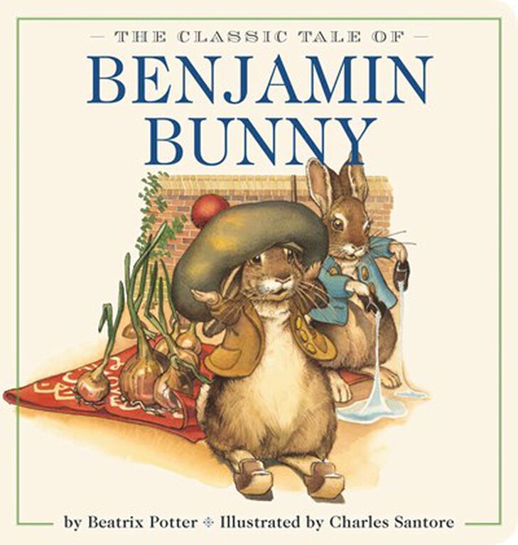 Classic Tale of Benjamin Bunny Oversized Padded Board Book - English Edition