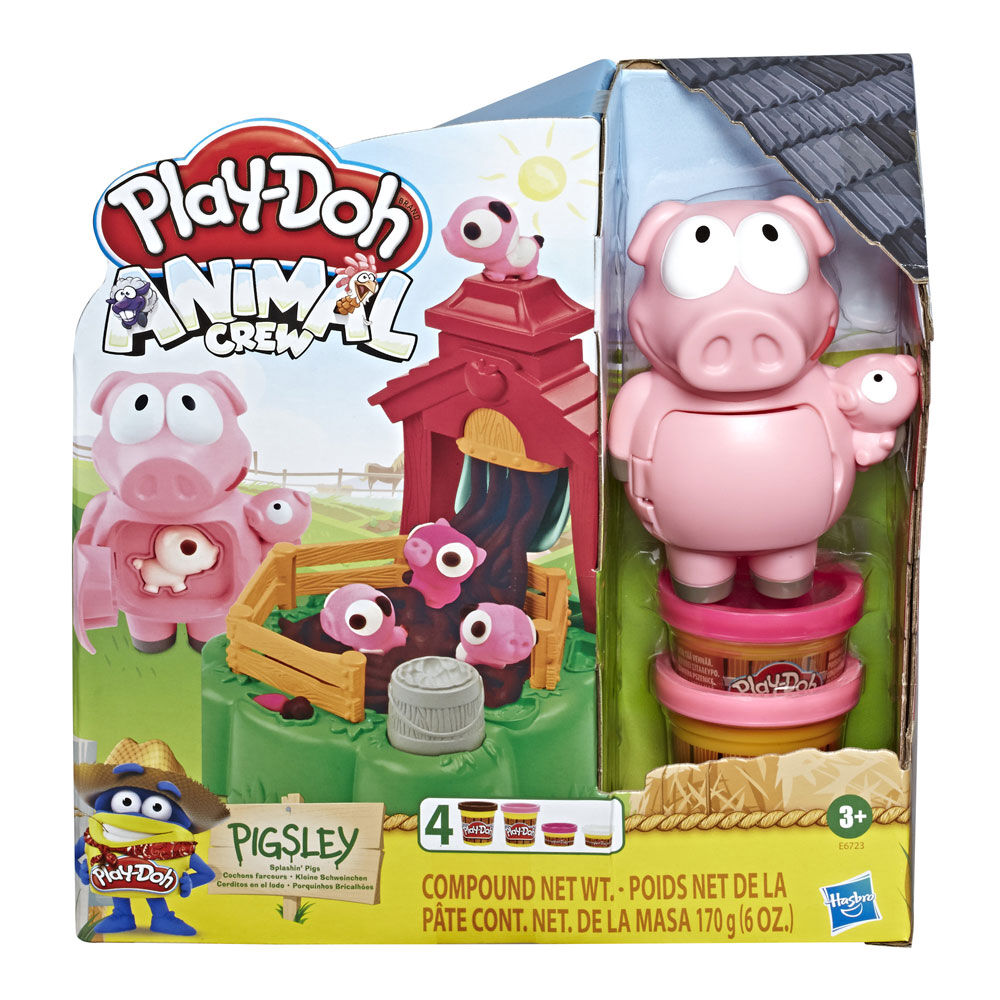play doh pig