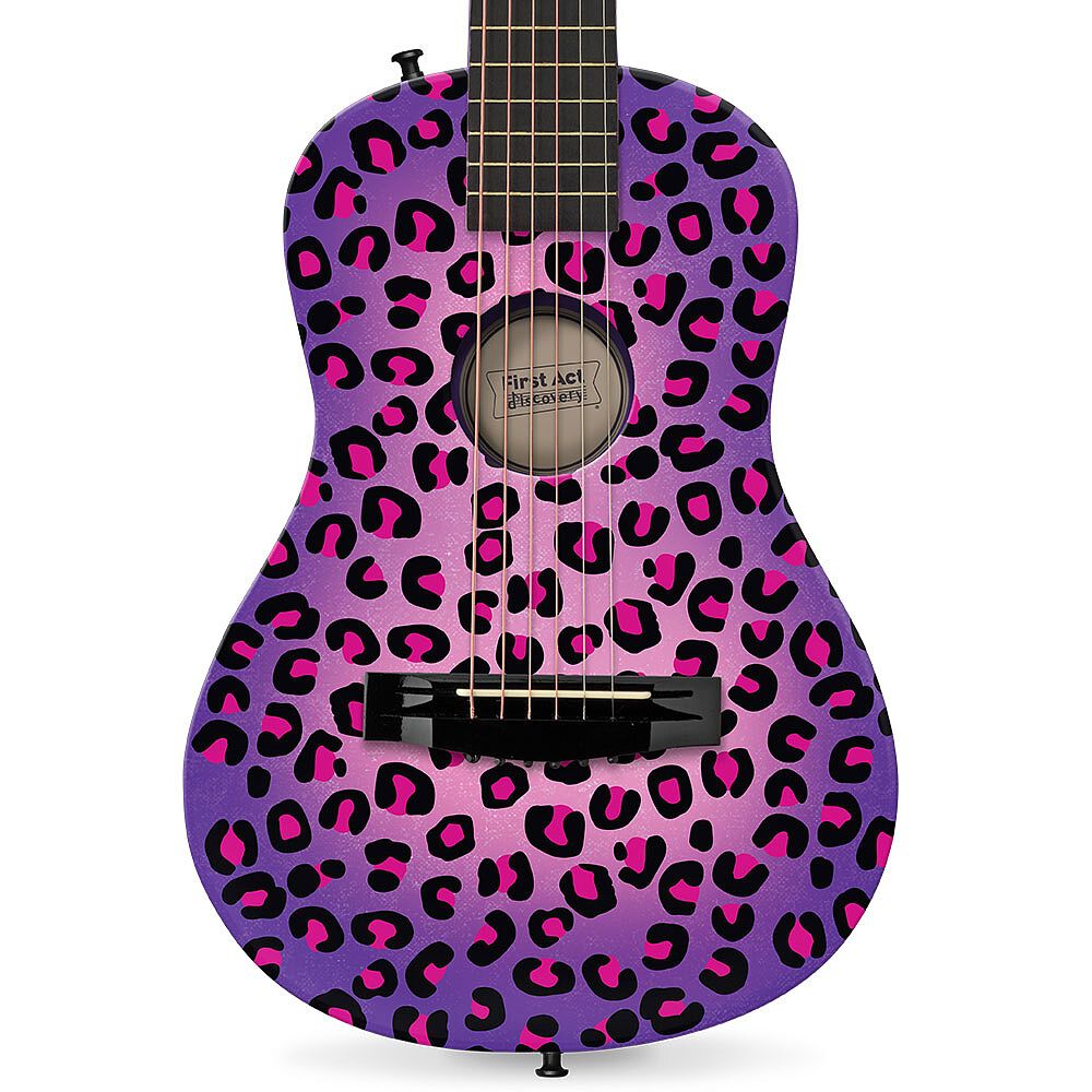 Purple cheap toy guitar