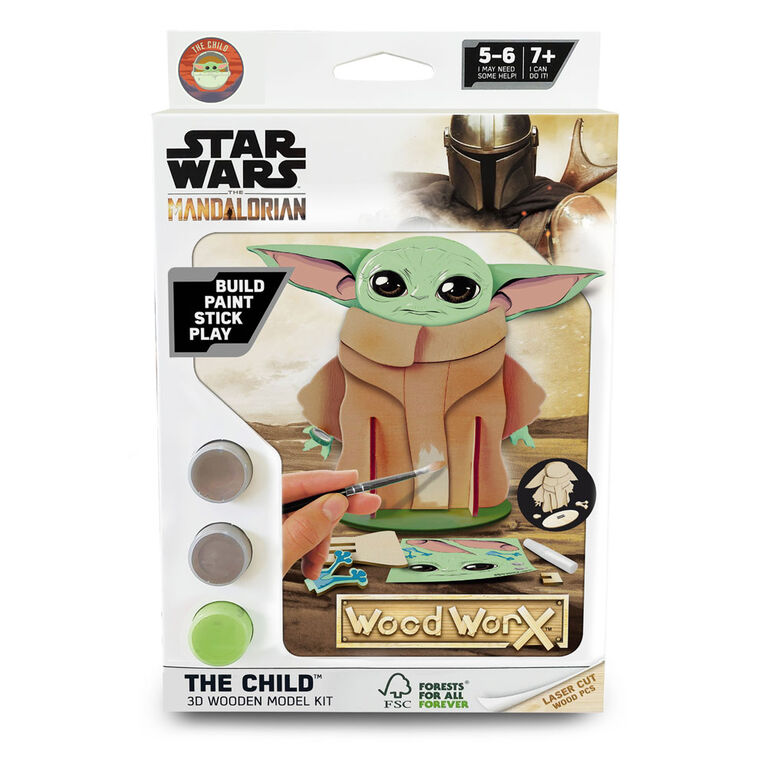 Wood Worx Star Wars - The Child