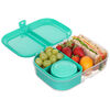 Boîte à repas Sistema Split À EMPORTER, récipient de conservation alimentaire de 1,1 l avec 2 compartiments, couleur variable